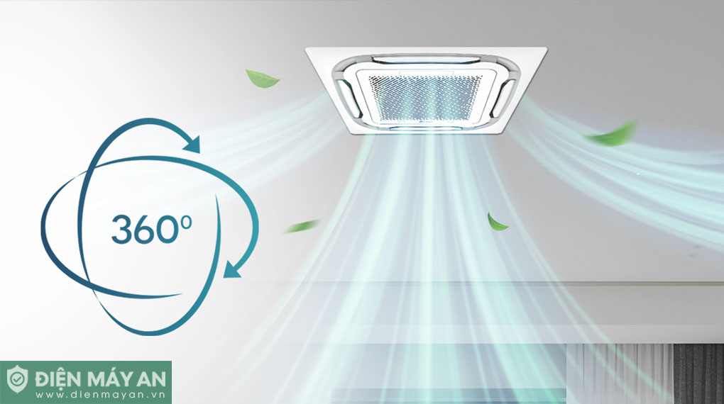 Điều Hòa Âm Trần Cassette Casper Inverter 24000 BTU 1 Chiều CC-24IS35